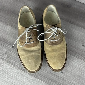 Cole Haan Leather Saddle Shoes, Men’s 7M Powder Blue Air Sole, Good - Bild 1 von 5