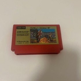 Famicom software EXCITE BIKE Made in 1984