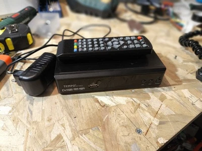 Decoder digitale terrestre FullHD 1080p HDMI dvb-t2 Tempo TNT 4000 A - Immagine 1 di 4