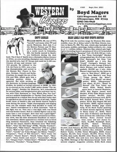 2021 julio - septiembre - octubre #163 Western Clipings - B Western Movie Fanzine - - Imagen 1 de 2