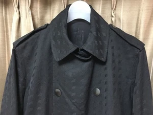 Used Jean Paul Gaultier Pea Coat Pants Set Up Size 48 Black - Picture 1 of 10