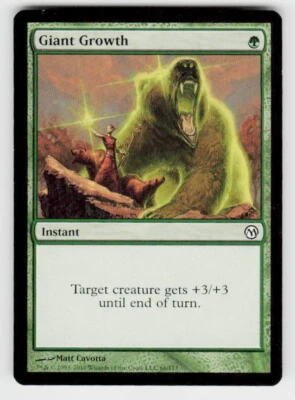 Duels of the Planeswalkers #66 Giant Growth - Image 1 of 2