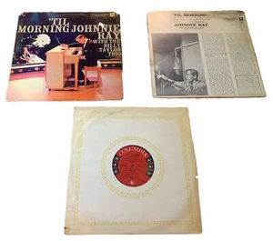 JOHNNIE RAY TIL MORNING WITH THE BILLY TAYLOR TRIO VINYL LP 1958 PHILIPS  RECORD - Picture 1 of 11