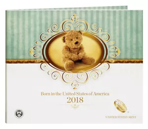 2018 S PROOF Birth Set Birthday Gift Dime Cent 5 Coin 18RD US Mint- UNC Half - Picture 1 of 9