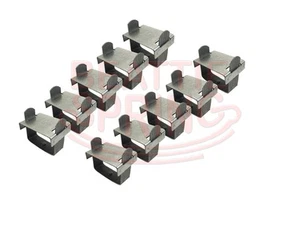 Leaf Spring Clip Strap 2-1/2" Batch of 10 - Foto 1 di 1