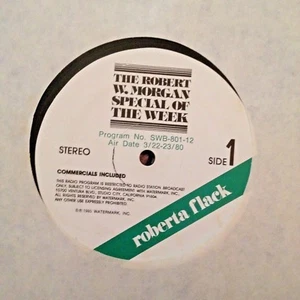 RADIO SHOW: ROBERT W. MORGAN WEEKLY SPECIAL 3/22/81 STUDIO GUEST ROBERTA FLACK - Imagen 1 de 3