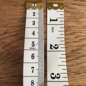TAPE MEASURE TAILORS TAPES 60 INCH 1.5 METRE LENGTH 1 - 5 TAPES - Picture 1 of 2