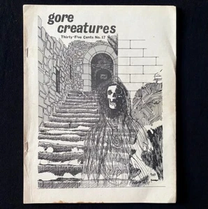 Gore Creatures - Horror Fanzine - Number 17 - 1970 Vintage Horror - Foto 1 di 6