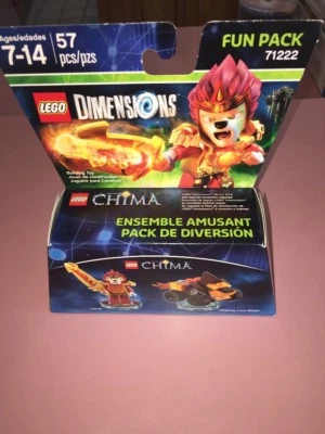 New LEGO DIMENSIONS Movie Fun Pack Legends of Chima Laval 71222 Lion Rider NIP - Image 1 of 3