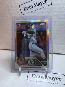 2023 Topps Chrome Update Refractor JJ Bleday Rookie Oakland Athletics RC - Picture 1 of 2