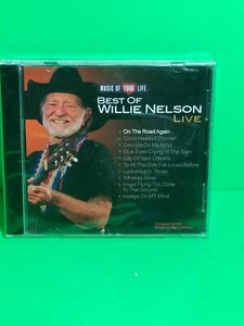 WILLIE NELSON cd "Best Of Live" 2008 NEW Sealed Music Of Your Life. (B2) - Bild 1 von 2