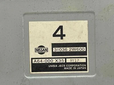 Computadora módulo de control de transmisión Nissan Pathfinder 2000 310362W600 1999-2002 Foto 1 de 4