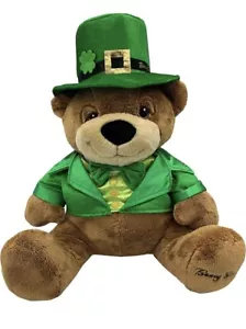 Boozy Bear St. Patrick’s Novelty Drinking Alcohol Gift w Hidden SS 750ml Flask - Picture 1 of 5