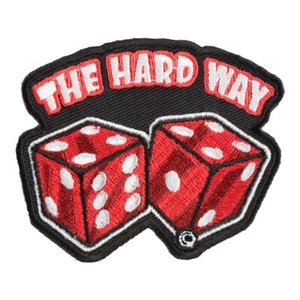The Hard Way Craps Patch Dadi Rossi, Toppe da Gioco - Foto 1 di 4