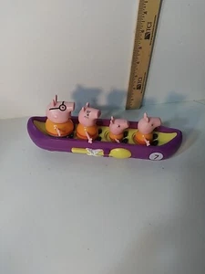 Peppa Pig Peppa’s Family Canoe Trip Preschool Toy No Package - Picture 1 of 1