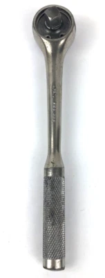 MAC Tools X8R 3/8" Drive Ratchet Wrench 7.5” Long Round Fine Tooth Knurled USA - Image 1 of 4