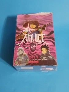 Amulet #1-8 Series Box Set Paperback 8 Book Collection, Graphix By Kazu Kibuishi - Picture 1 of 8