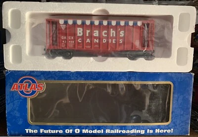ATLAS O 2-RAIL BRACH’S CANDY GATX AIRSLIDE COVERED HOPPER CAR! O SCALE CANDIES - Image 1 of 3