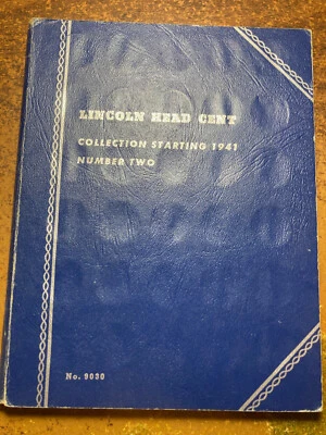 JUEGO ÁLBUM CENTAVOS DE TRIGO LINCOLN, 1941-1958 JUEGO COMPLETO 51 FECHAS/MINTAS DIFERENTES Foto 1 de 3