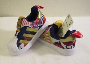 NWT Adidas Originals Superstar 360 Chinese New Year Infant Shoes 5.5K White
