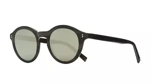 John Varvatos Sunglasses JV V519 UF Grey Horn - Polarized Grey with Flash Mirror - Picture 1 of 5