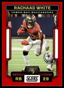 2023 Score Red #64 Rachaad White Tampa Bay Buccaneers - Picture 1 of 2