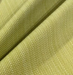 SCALAMANDRE SAPLING GREEN "TROPEZ" FRENCH TEXTURED STRIE JACQUARD FABRIC - Picture 1 of 1