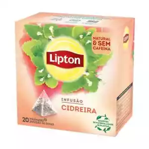 Lipton Herbal Infusion Cidreira Melissa Lemon Balm Tea Teabags 20 ct. - Picture 1 of 1