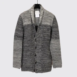 Stephan Schneider Cardigan Sweater Size S (4) Gray Wool Long Fit - Picture 1 of 3