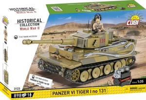 COBI 3123 Deutscher PzKpfW VI TIGER I No.131 WWII 898 Bausteine/1 Figur OVP 1:35 - Bild 1 von 13