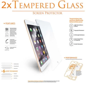 2x Premium 9H iPad Mini Air oder Pro Hartglas Displayschutzfolie - Bild 1 von 4