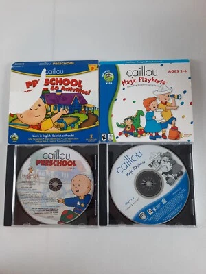Caillou Preschool And Magic Playhouse [PC CD-ROM Software] - Image 1 of 3
