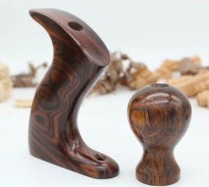 Hand Made Cocobolo Tote & Knob For Lie Nielsen No 4.5, 5, 5.5, and 6 Hand Plane - Picture 1 of 5