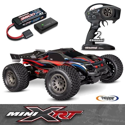TRAXXAS # TRX108076-1-RED MINI-XRT 3S-Power 4x4 rot 1/16 Monster-Truck RTR - Bild 1 von 4