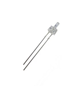 50 St. 2mm LED WARMWEISS  - Gehäuse wasserklar Tower Led langer Kopf - Picture 1 of 1