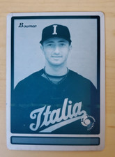 2009 Bowman Draft Picks & Prospects Luca Panerati Cyan Printing Plate 1/1