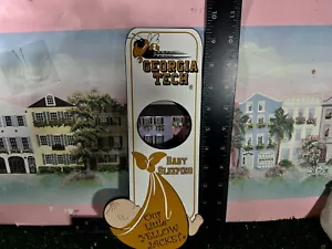 Shelia's Houses Vintage Wooden Georgia Tech Yellow Jackets Door Knob Hanger - Picture 1 of 6