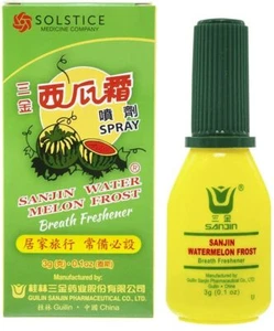 Sanjin Watermelon Frost Spray - Breath Freshener (3 Bottles) (EXP:09/12/2025) - Picture 1 of 1