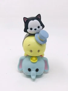 Disney Tsum Tsum Dumbo Jiminy Cricket Figaro The Cat Lot Of 3 - Picture 1 of 12