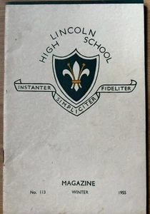 LINCOLN HIGH SCHOOL Magazine Winter 1955 CHRIST’S HOSPITAL GIRLS News Births - Imagen 1 de 7