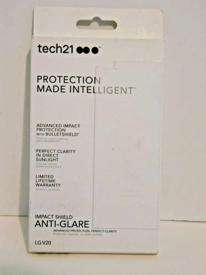 Tech21 Self Heal Impact Shield Screen Protector LG V30 - Image 1 of 2