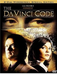 The Da Vinci Code w Tom Hanks (2-DISC WS DVD)-You CHOOSE WITH OR WITHOUT A CASE - Picture 1 of 2