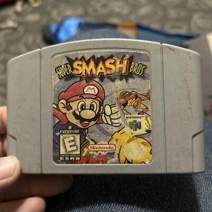 Super Smash Bros. (Nintendo N64) Working - Authentic Video Game Cartridge - Picture 1 of 2