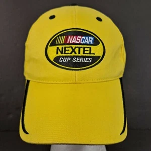 NASCAR Nextel Cup Series 2004 Inaugural Season Cap Hat Yellow Black Adjustable - Picture 1 of 10