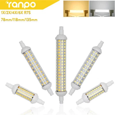 Dimmable R7s Led Light Bulbs AC220V lights 64LEDs 135mm Angle mini lamp J118 10W - Image 1 of 4