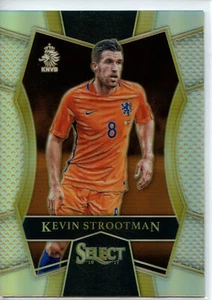 2016-17 Panini Select Mezzanine HOLO SILVER Prizm #123 Kevin Strootman - Picture 1 of 2