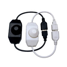USB 5V 6A LED Knob Dimmer Controller Brightness for Solid Color LED Strip Strip