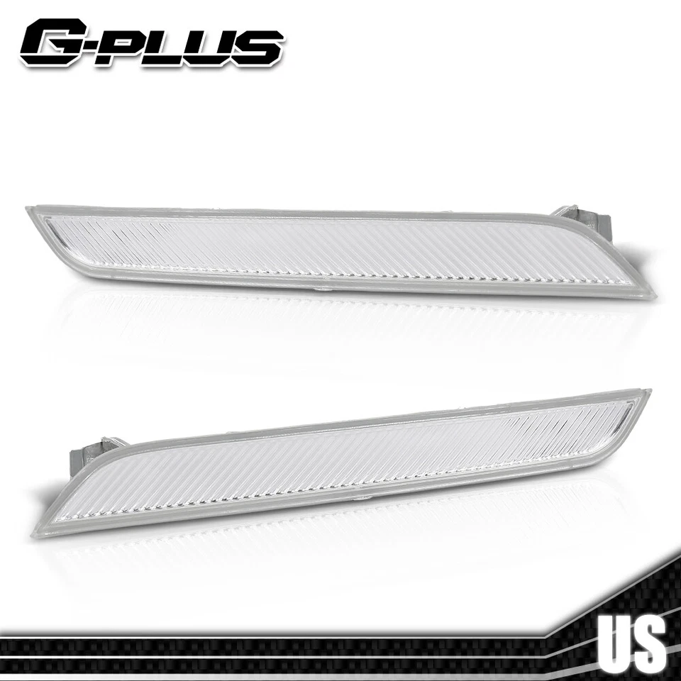 Luz reflectora de parachoques delantero lateral blanca para BMW X6 E71 E72 X5M 2007-2014 Foto 1 de 4