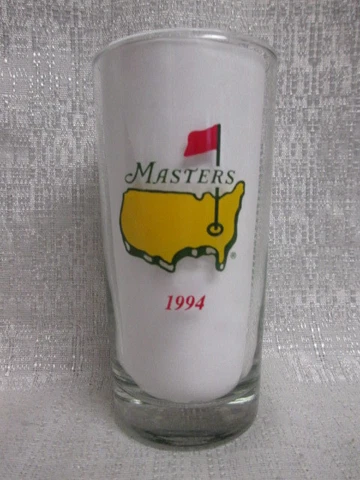 1994 Augusta National Masters Tournament Commemorative Glass Jose Maria Olazabal Cover