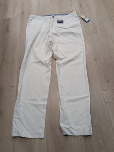 Tommy Bahama Herren Hose Größe 34x30 T110638 Island Chino Bleached Sand Neu - Bild 1 von 10